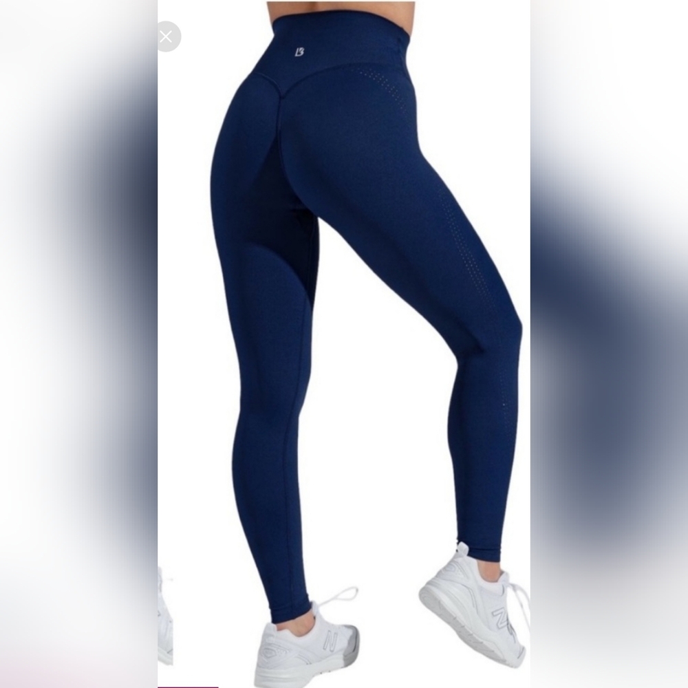 Buffbunny Lit Laser Cut Legging - Midnight Navy, Size XL, NWT